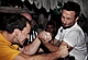 Pojedynek armwrestlingowy. 