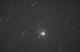 Kometa C/2014 E2 Jacques. Parametry: 2014.08.26.00:14-00:55CWE. Reflektor Newtona 205/907+MPCC+N.D300. Exp.7x120sek. 4x170sek. ISO1600.
