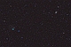 SPOTKANIA. Kometa C/2009 P1 Garradd,(w lewej, dolnej części kadru), przechodząca w pobliżu galaktyk M-81 i M-82,(w prawej, górnej części kadru). Parametry: 2012.03.22.23:20-23:36CSE. Sigma 4-5.6/70-300 DG APO,(170mm,f4.5)+N.D300.Exp.4x190sek.ISO1600.