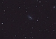 Galaktyka spiralna z poprzeczką NGC-1300 i galaktyka soczewkowata NGC1297,(w prawej części zdjęcia). 2013.11.27-28. 23:20 - 00:16CSE. Reflektor Newtona 250/1520 + Nikon D300, w ognisku głównym teleskopu. Exp. 7x240sek. ISO1600.