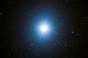Syriusz. 2013.12.03. 01:07 - 01:13CSE. Reflektor Newtona 205/907+MPCC+Nikon D300, w ognisku głównym teleskopu. Exp. 2x120sek. ISO1600.